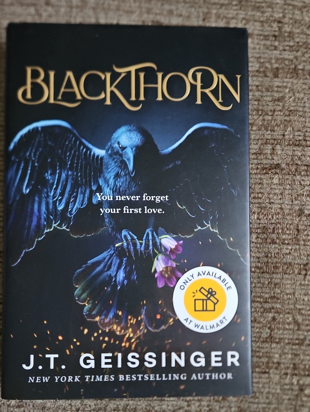 Blackthorn by – Black Hardcover Novel
